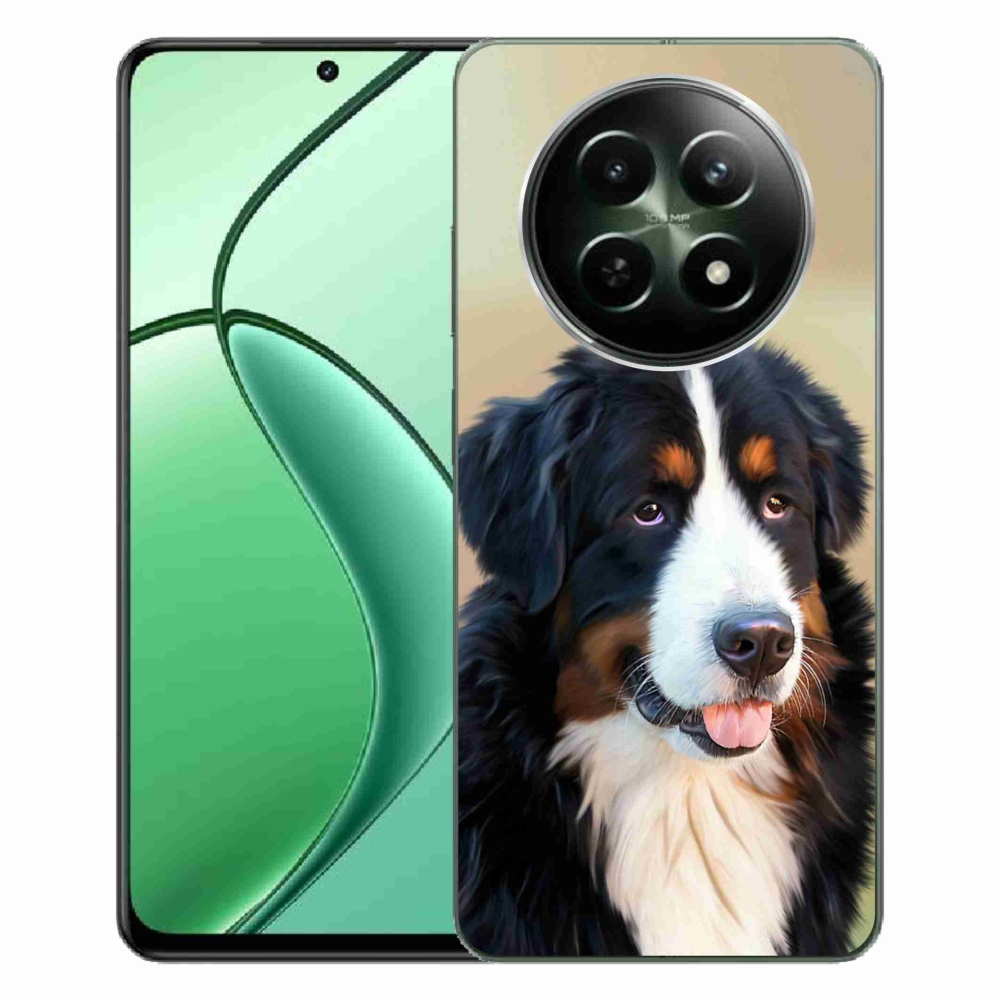 Gelový obal mmCase na Realme 12 5G/12x 5G - bernský salašnický pes