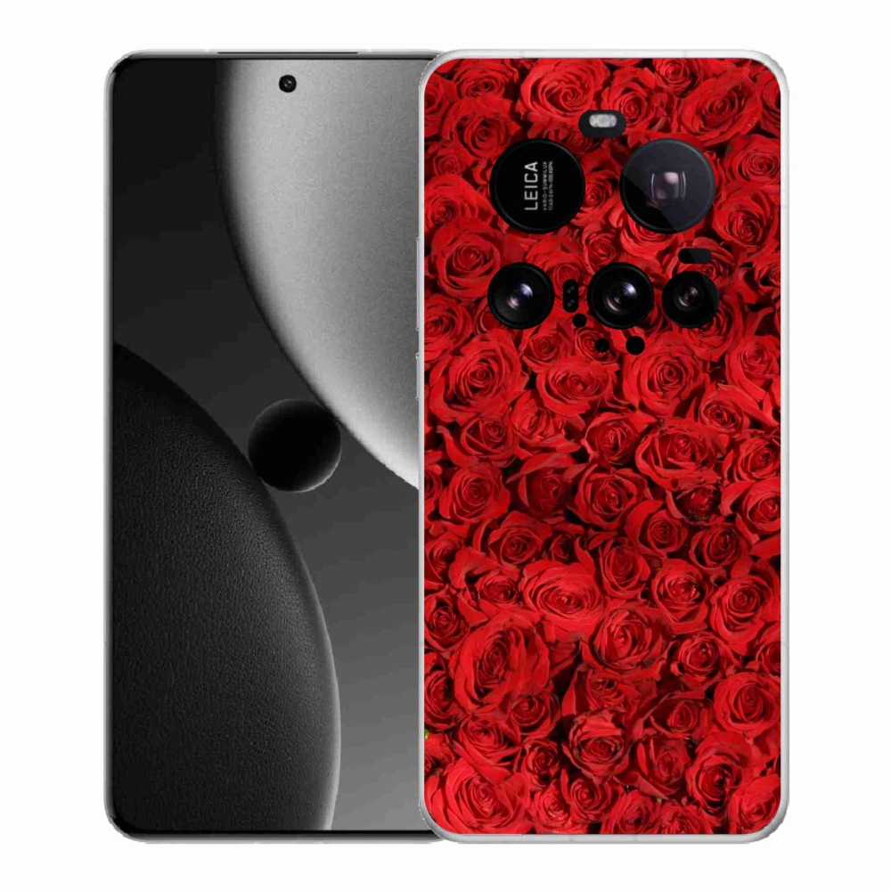 Gelový kryt mmCase na Xiaomi 15 Ultra - růže
