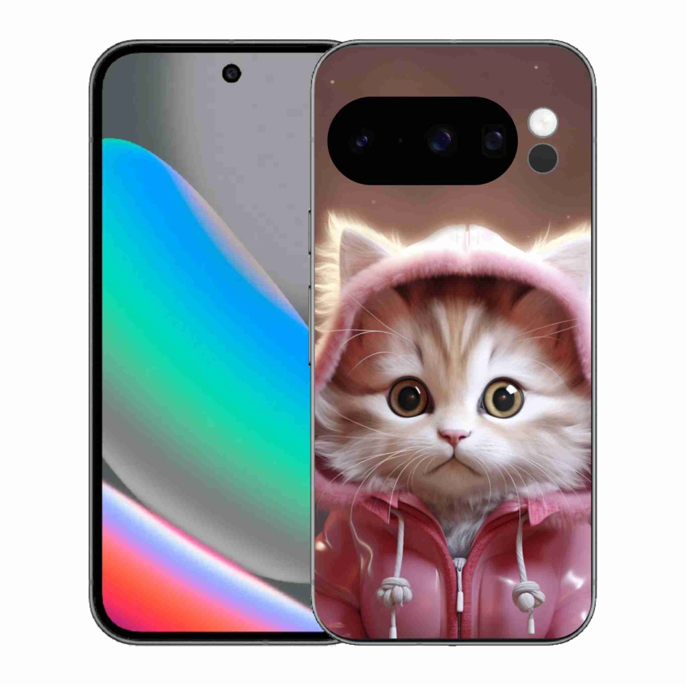 Gelový kryt mmCase na Google Pixel 10 Pro - roztomilé kotě 3