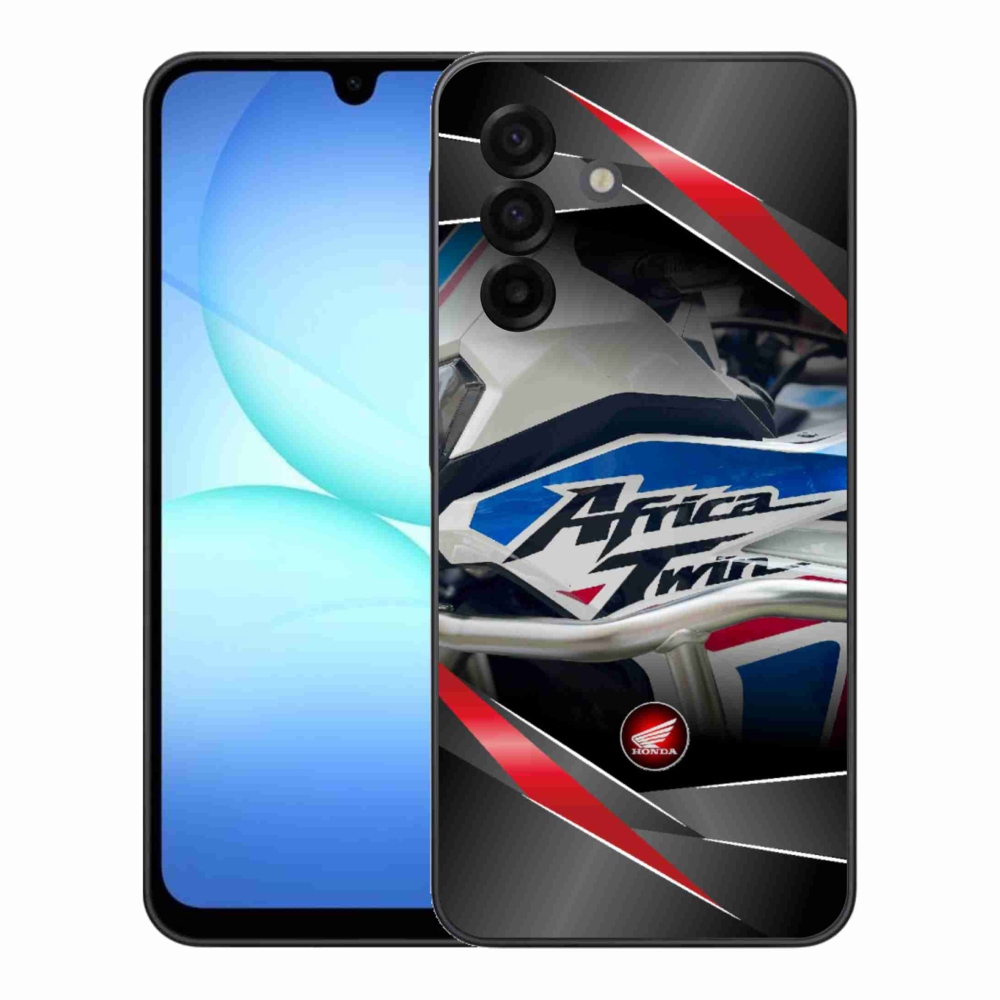 Gelový kryt mmCase na Samsung Galaxy A17 4G/5G - motorka honda