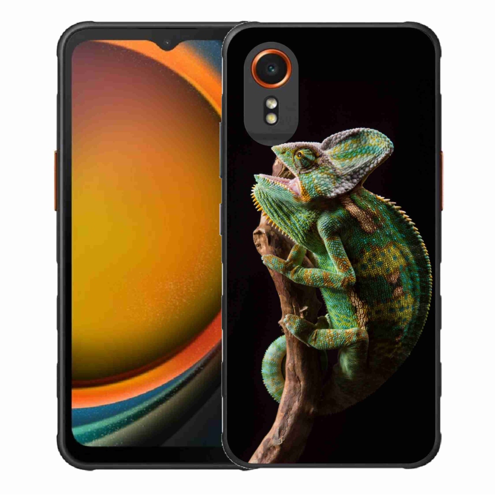 Gelový kryt mmCase na Samsung Galaxy Xcover 7 - chameleon