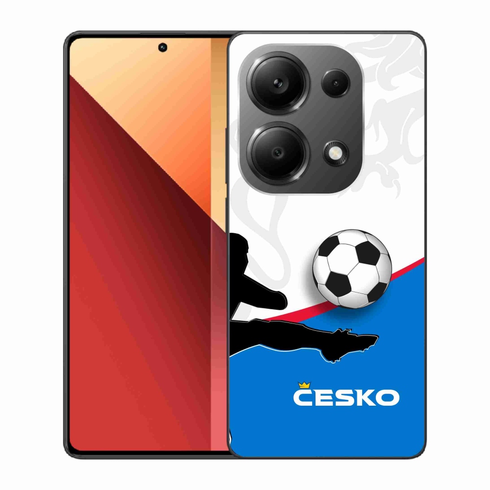 Gelový kryt mmCase na Xiaomi Redmi Note 13 Pro 4G/Poco M6 Pro  - fotbal Česko 3