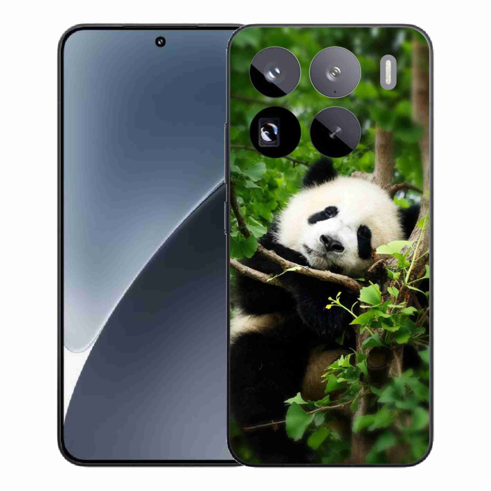 Gelový kryt mmCase na Xiaomi 15 Pro - panda