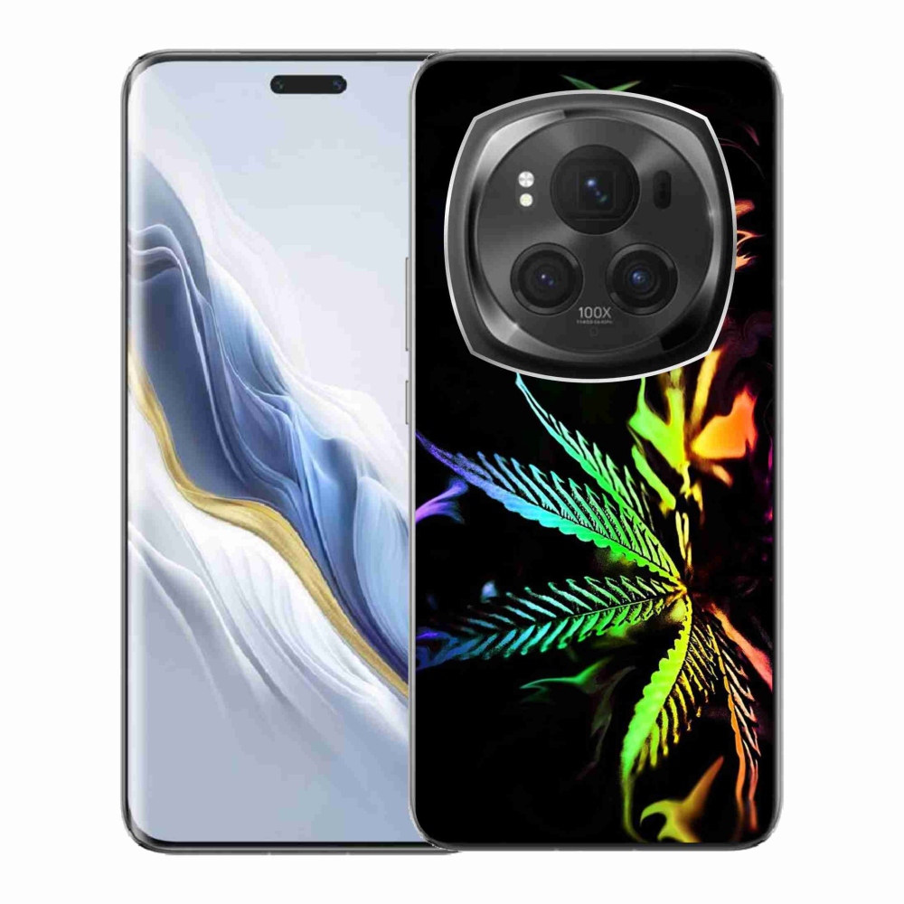 Gelový kryt mmCase na Honor Magic 6 Pro 5G - konopí 2