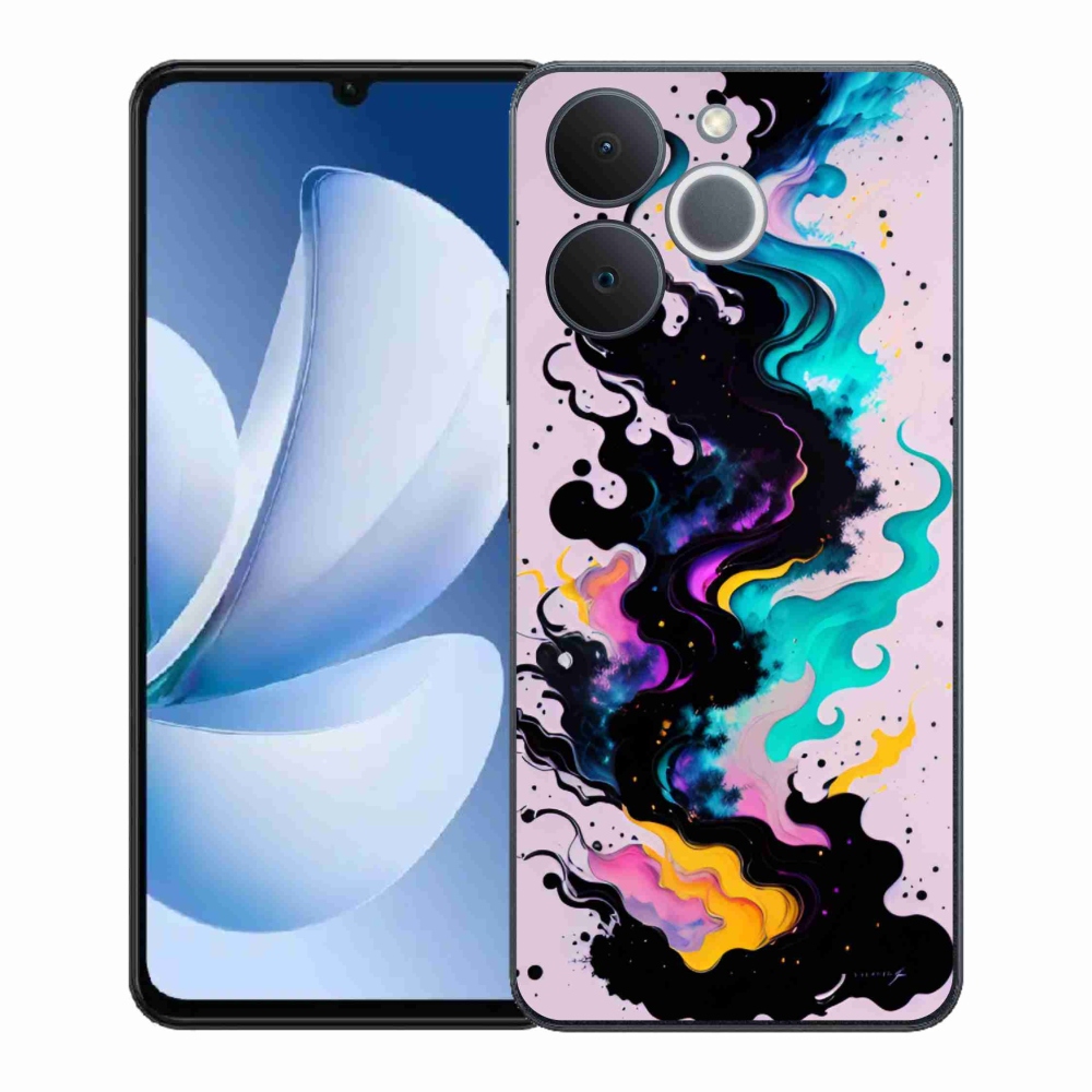 Gelový kryt mmCase na Realme Note 70T - abstraktní motiv 4