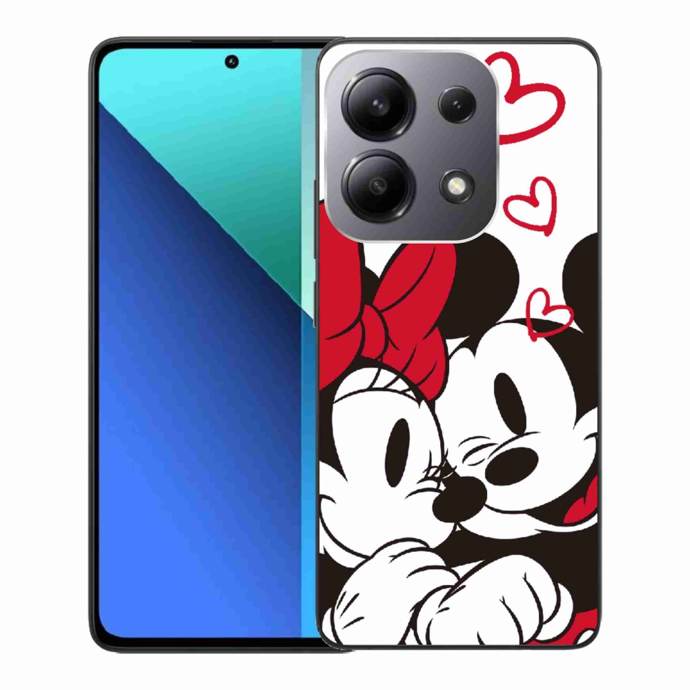 Gelový kryt mmCase na Xiaomi Redmi Note 13 - minnie a mickey