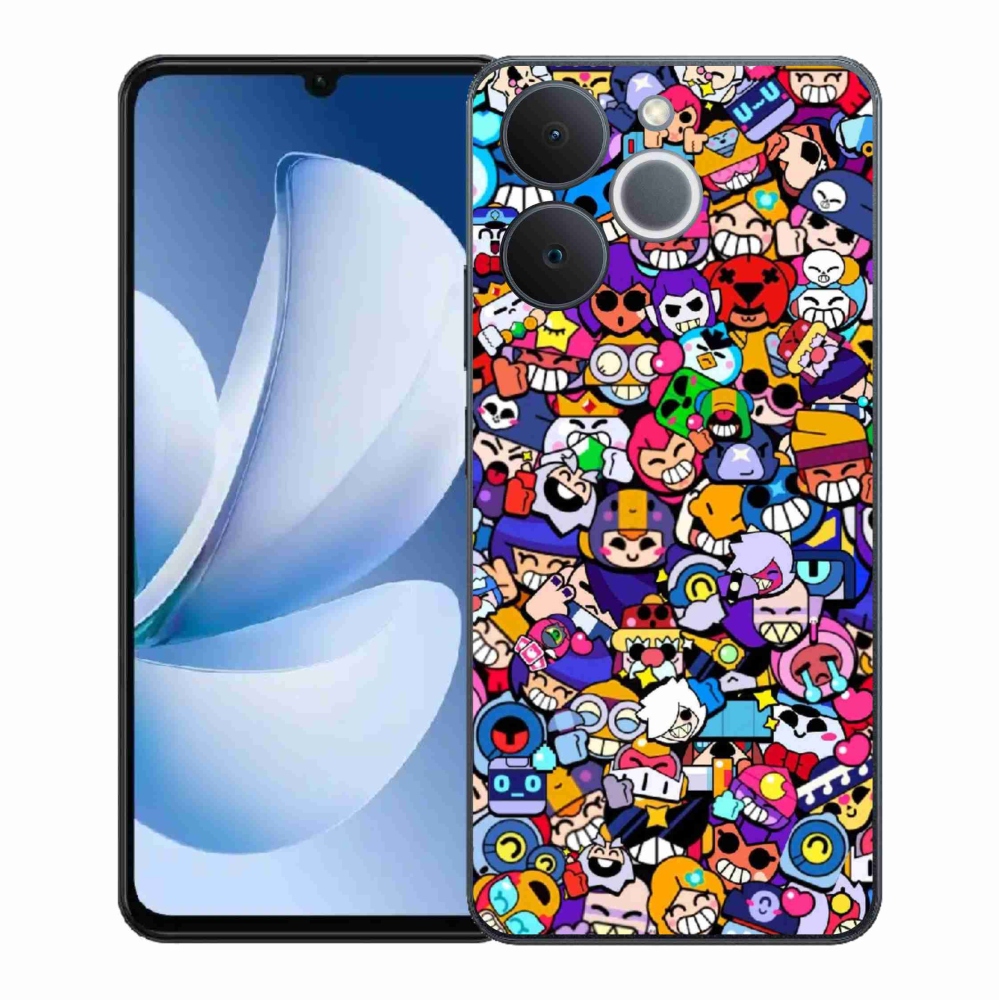 Gelový kryt mmCase na Realme Note 70T - brawl stars 2