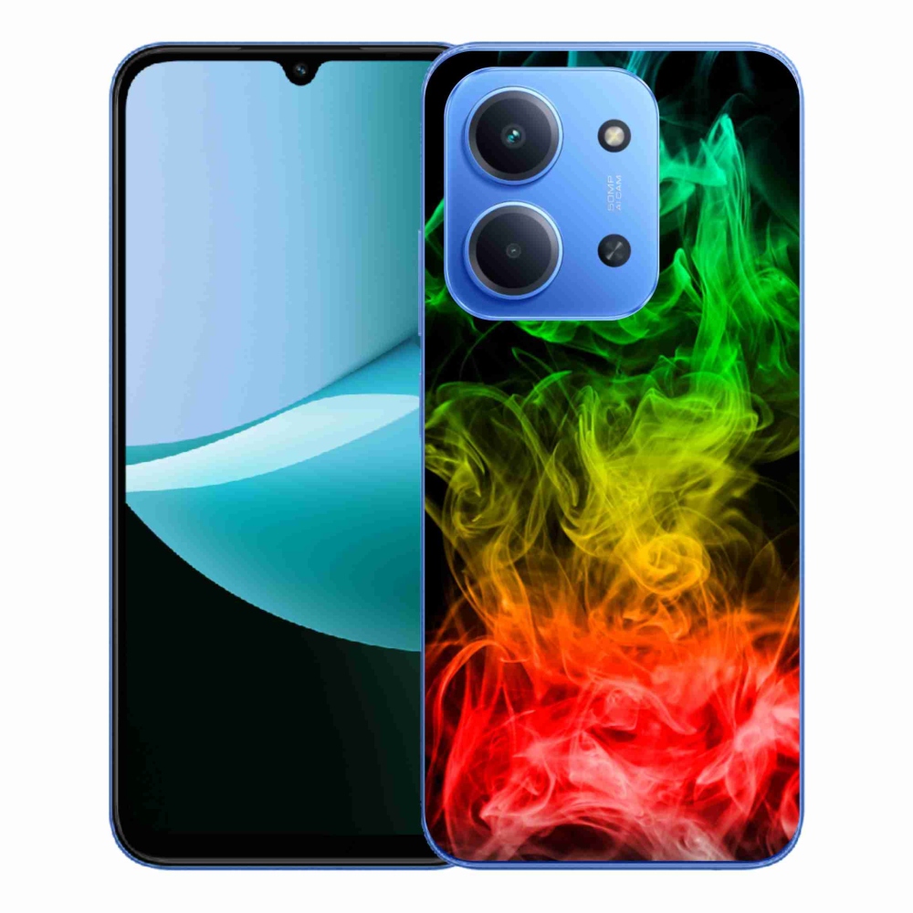Gelový kryt mmCase na Xiaomi Redmi 15C 4G/5G (173mm) - abstraktní vzor 7