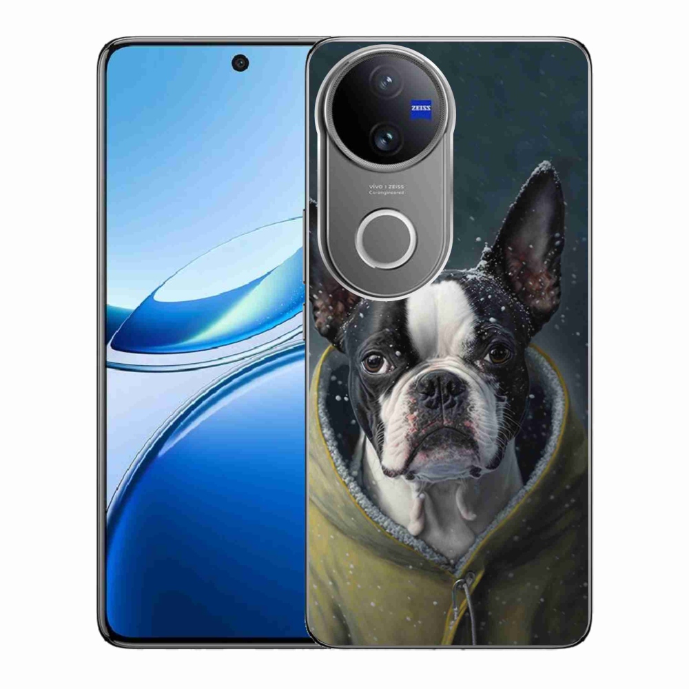 Gelový kryt mmCase na Vivo V50 5G - buldoček