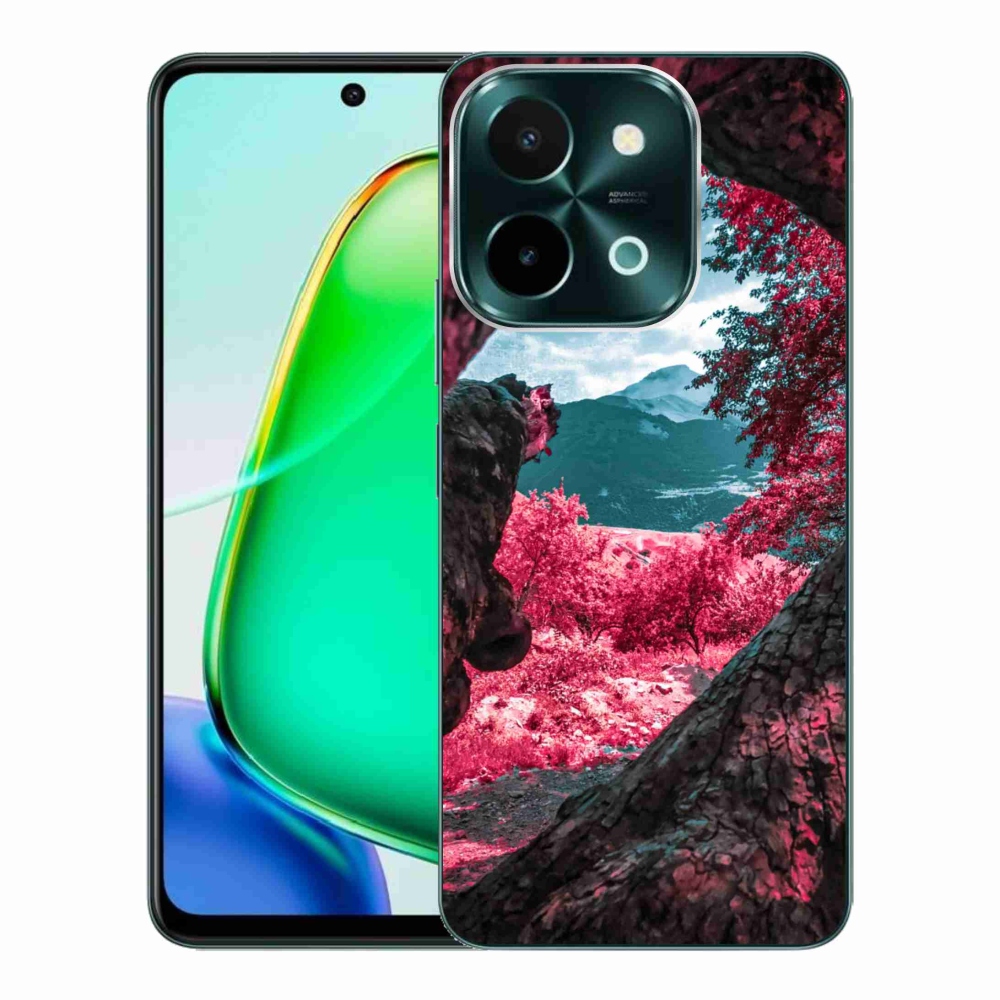 Gelový kryt mmCase na Vivo Y28 - výhled na hory
