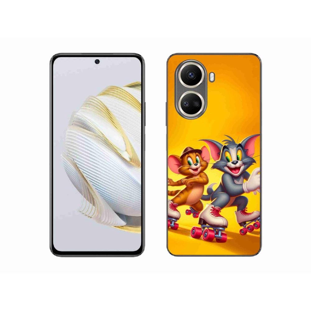 Gelový kryt mmCase na Huawei Nova 10 SE - tom a jerry