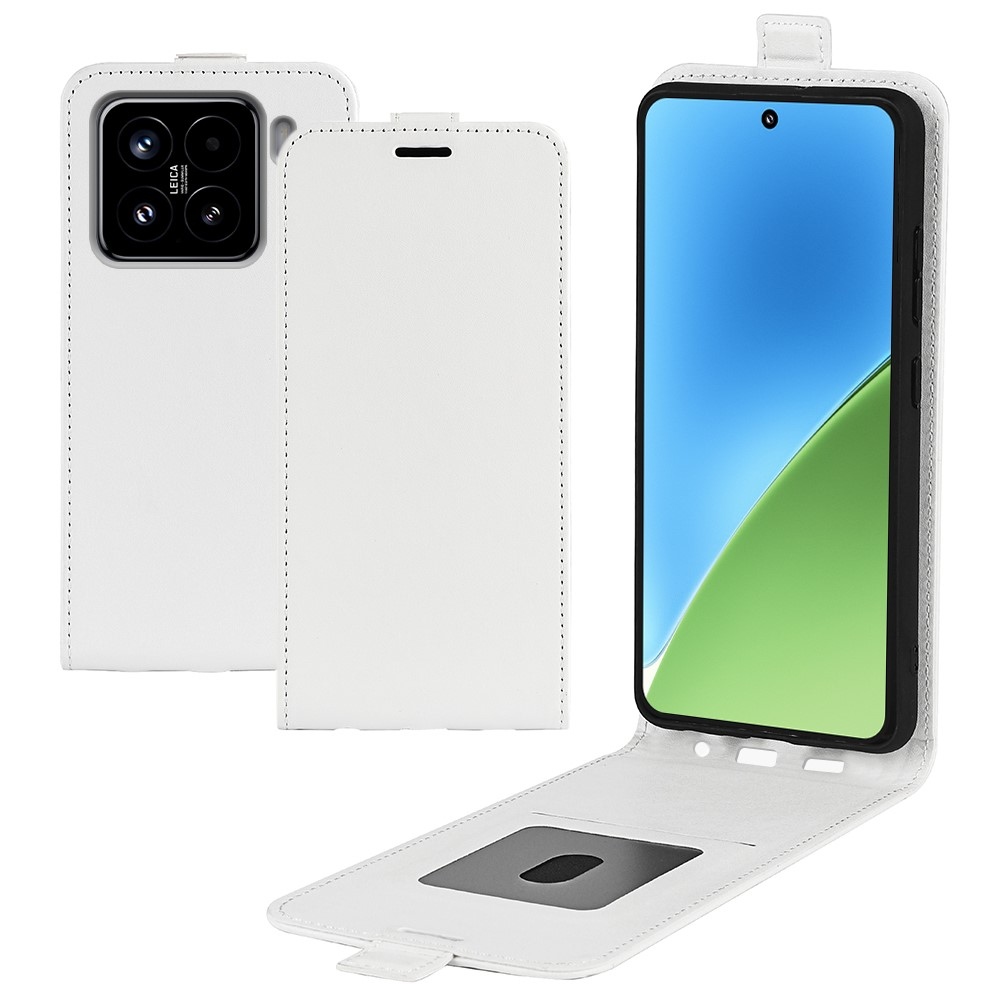 Vertical knížkové pouzdro na Xiaomi 15 - bílé