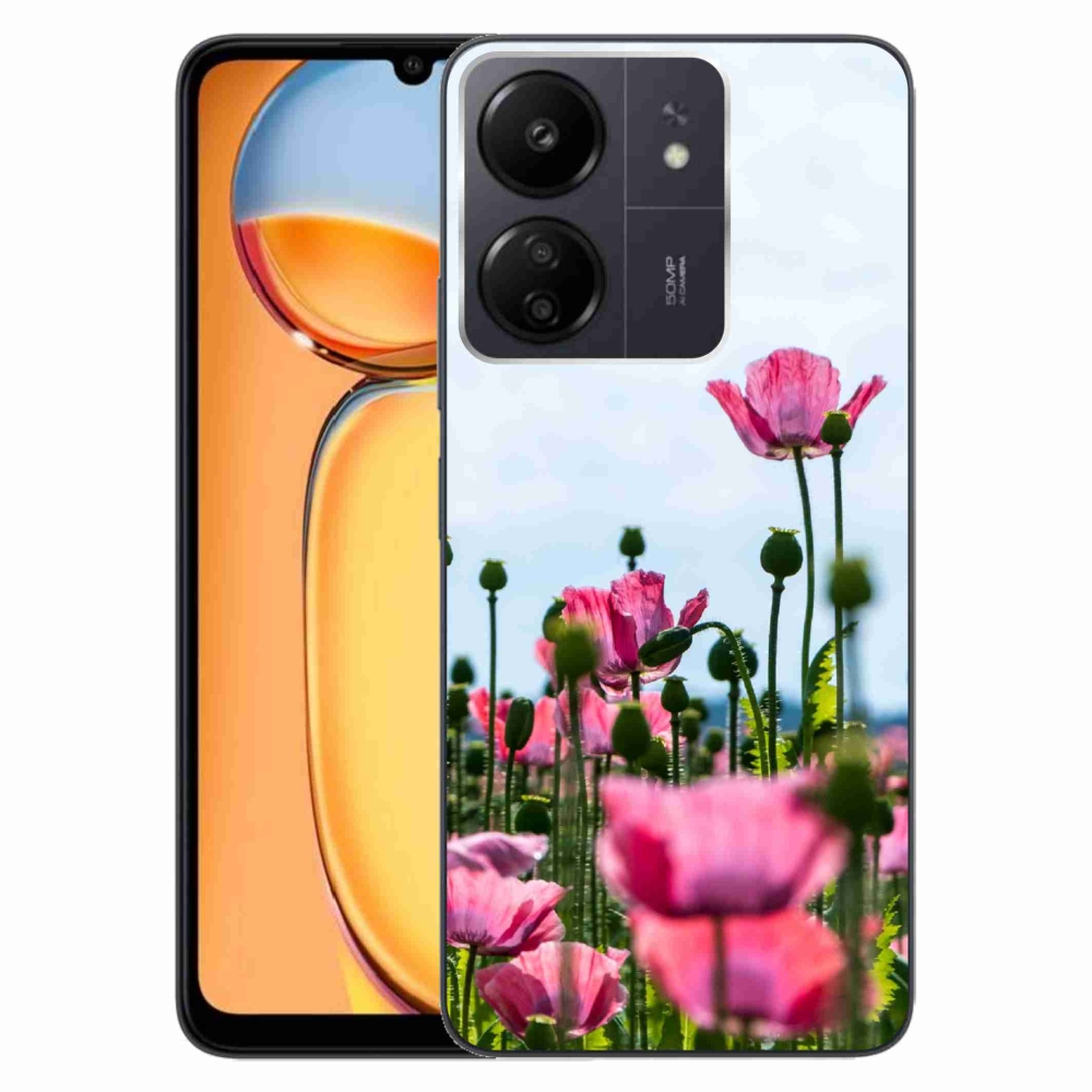 Gelový kryt mmCase na Xiaomi Poco C65/Redmi 13C - vlčí mák
