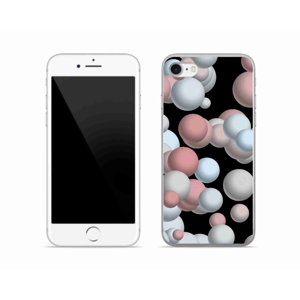 Gelový kryt mmCase na iPhone SE (2020) - abstraktní motiv 27