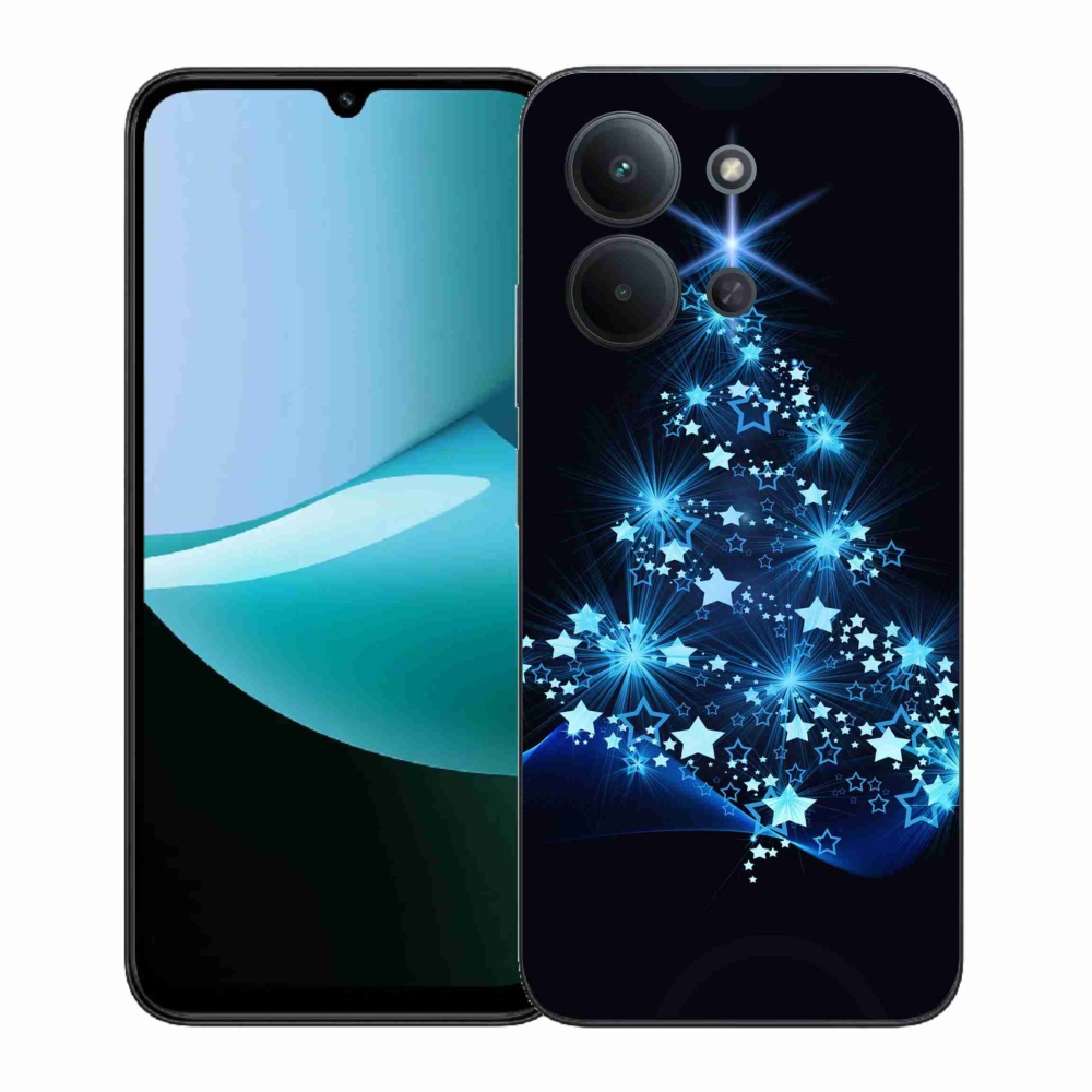 Gelový kryt mmCase na Xiaomi Redmi 15C 4G (171mm)/Poco C85 4G (171mm) - vánoční stromek