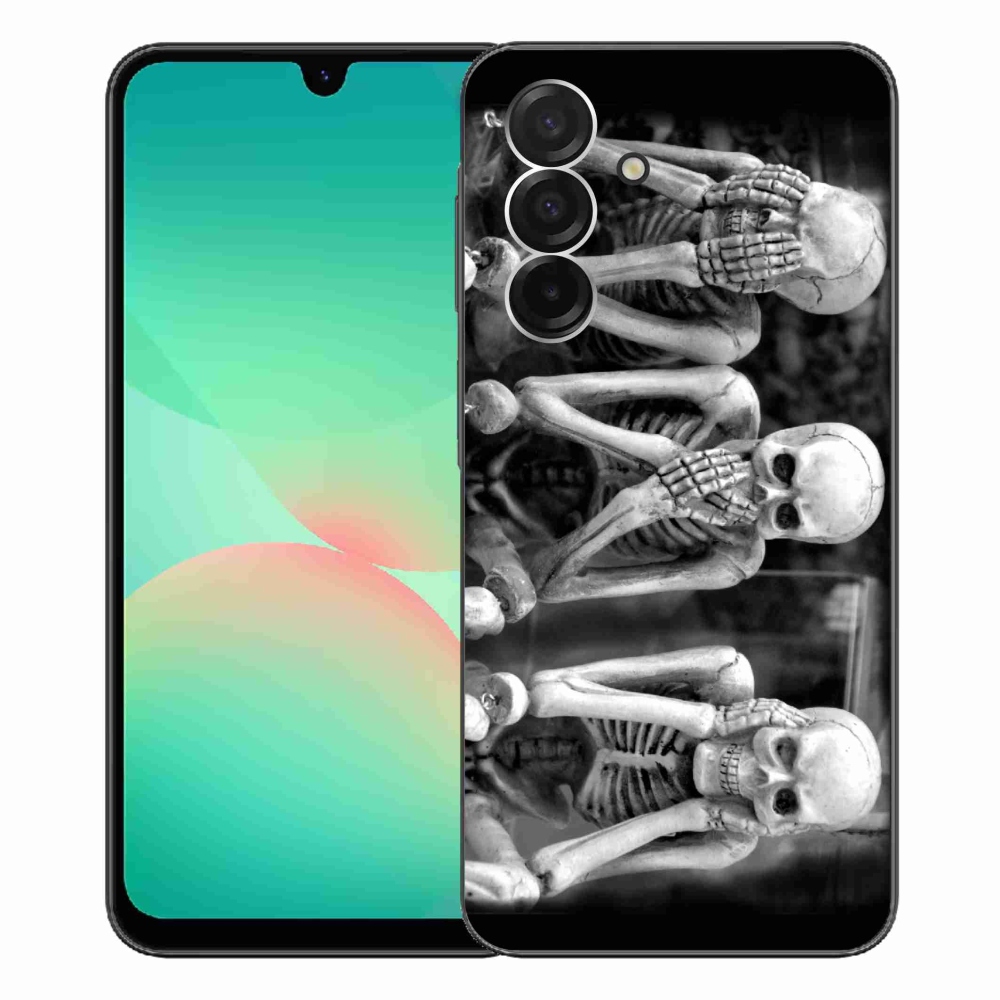 Gelový kryt mmCase na Samsung Galaxy A26 5G - kostlivci