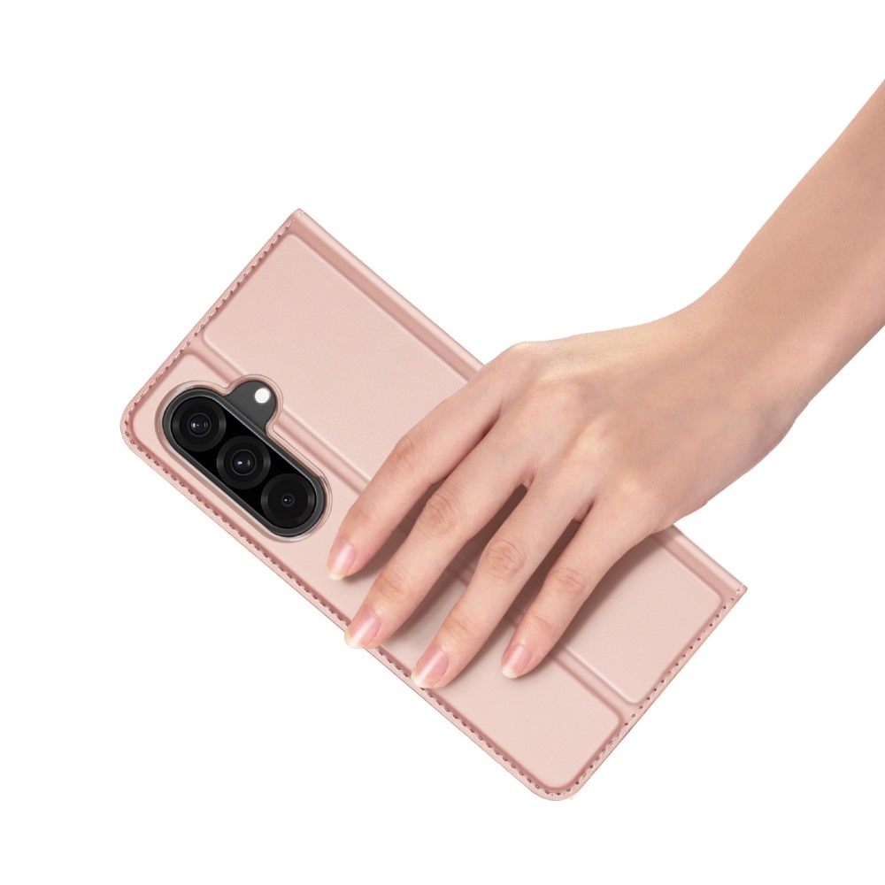 DUX knížkové pouzdro na Samsung Galaxy A26 5G - růžovozlaté