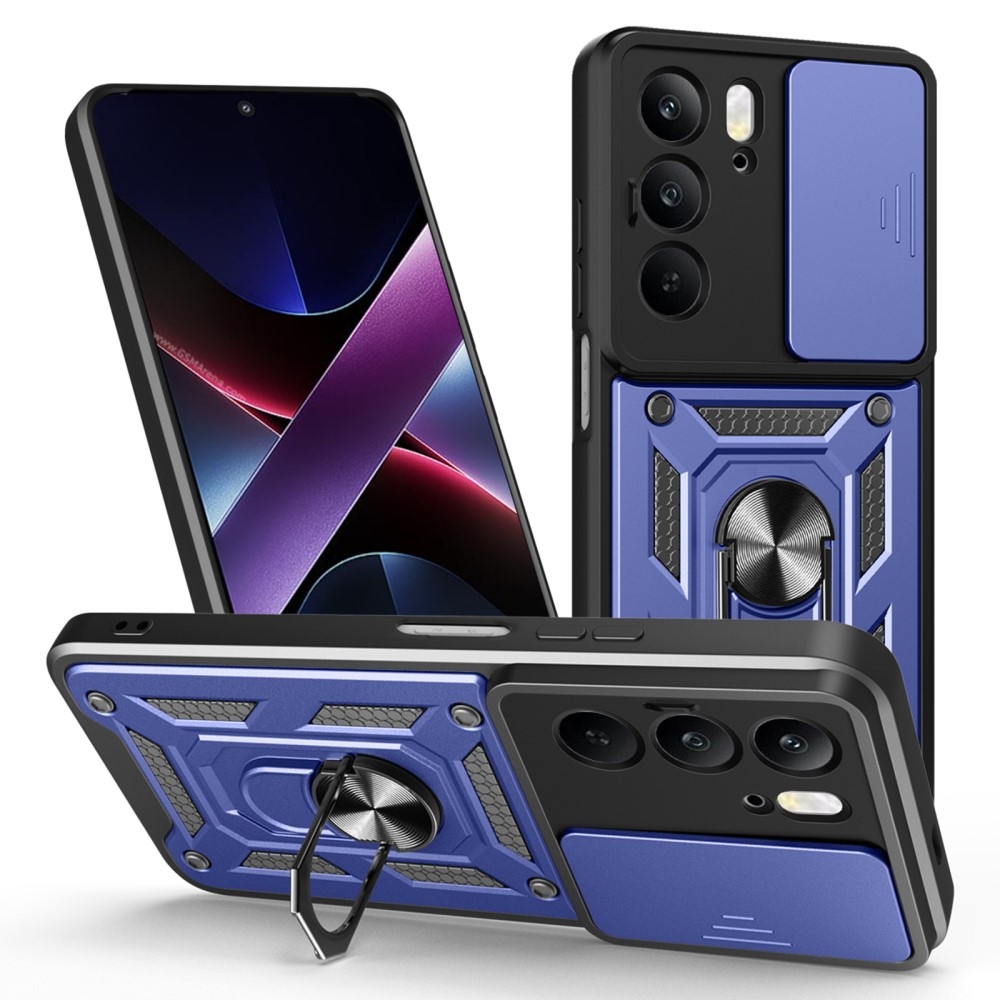 Slide odolný kryt na Realme 14x 5G/Realme C75 - modrý