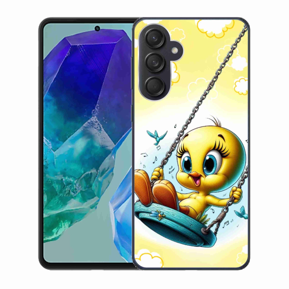 Gelový kryt mmCase na Samsung Galaxy M55 5G - tweety
