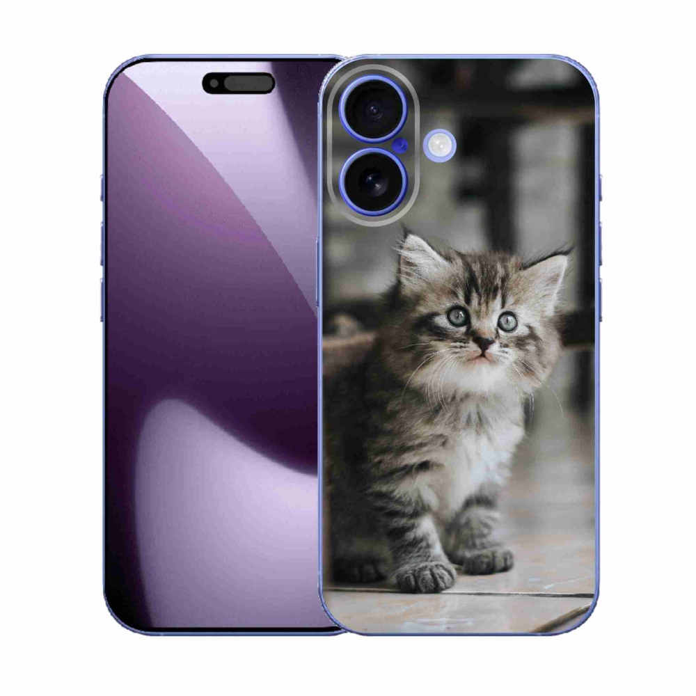 Gelový kryt mmCase na iPhone 17 - koťátko