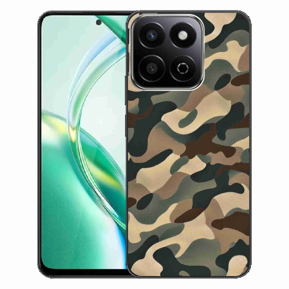 Gelový kryt mmCase na Honor 200 Smart 5G - maskáčový vzor 11