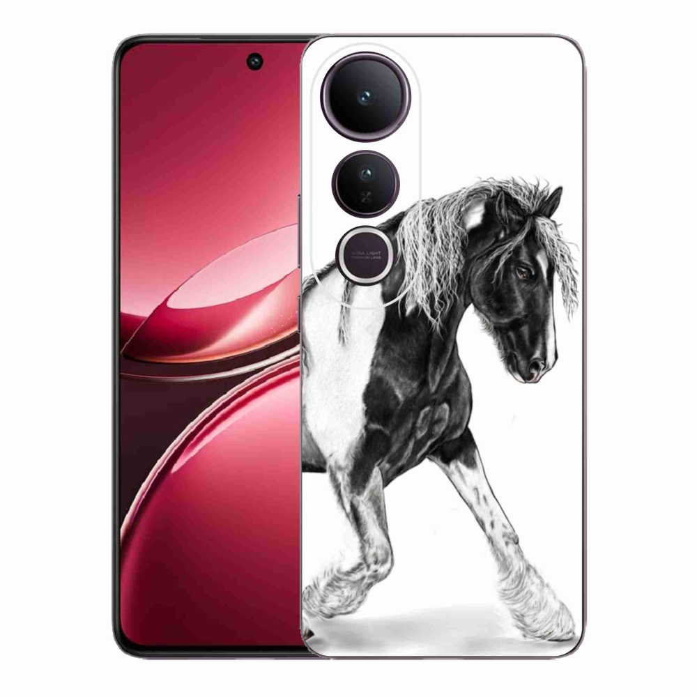 Gelový kryt mmCase na Vivo V50 Lite 4G/5G - kůň