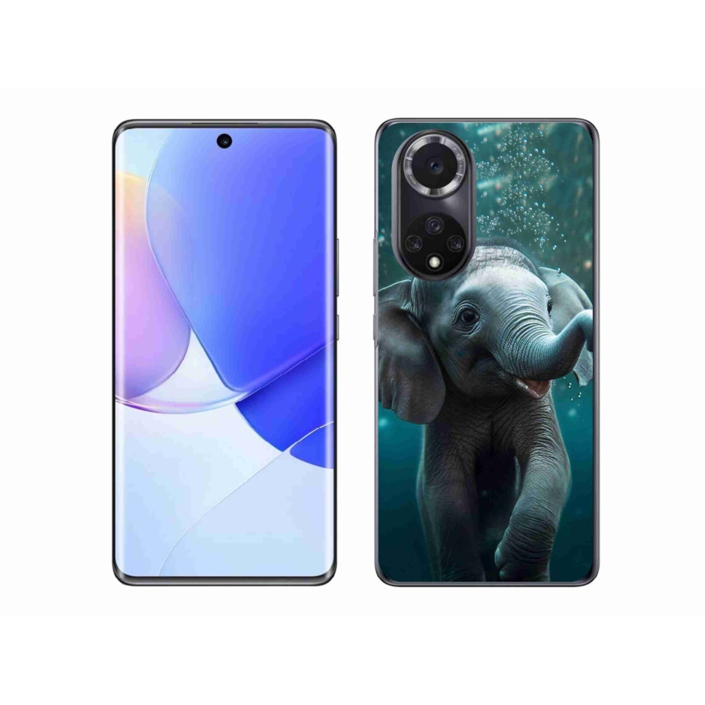 Gelový kryt mmCase na Honor 50 - slůně pod vodou