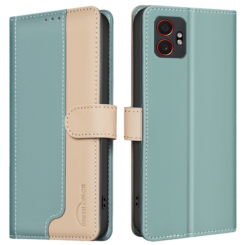 BNF DUO knížkové pouzdro na Samsung Galaxy Xcover 7 Pro - zelené