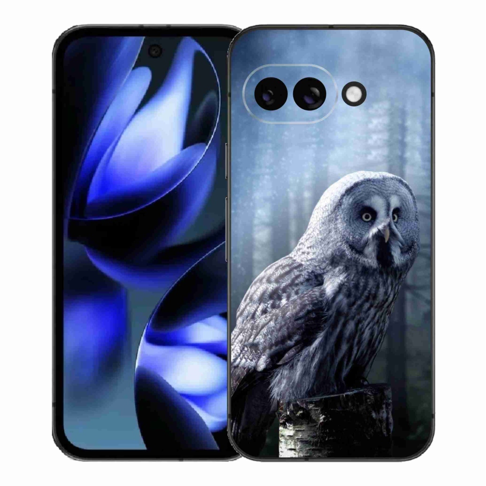 Gelový kryt mmCase na Google Pixel 9a - sova