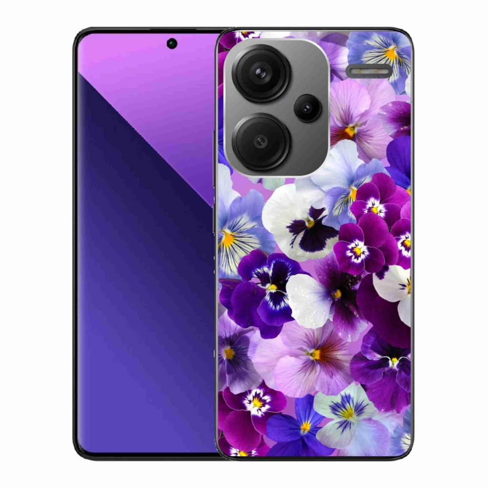 Gelový kryt mmCase na Xiaomi Redmi Note 13 Pro+ 5G - květiny 9