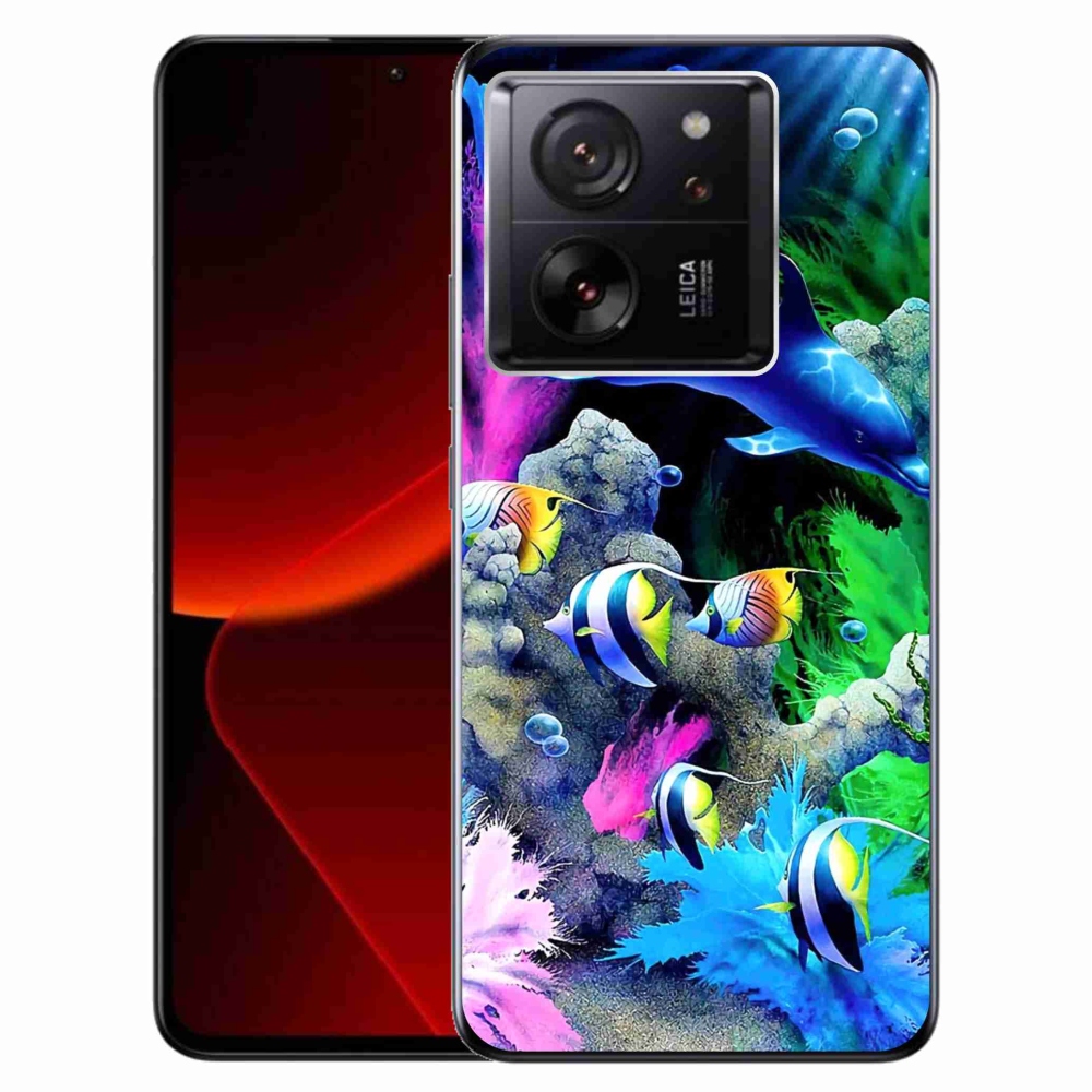 Gelový obal mmCase na Xiaomi 13T/13T Pro - mořský svět