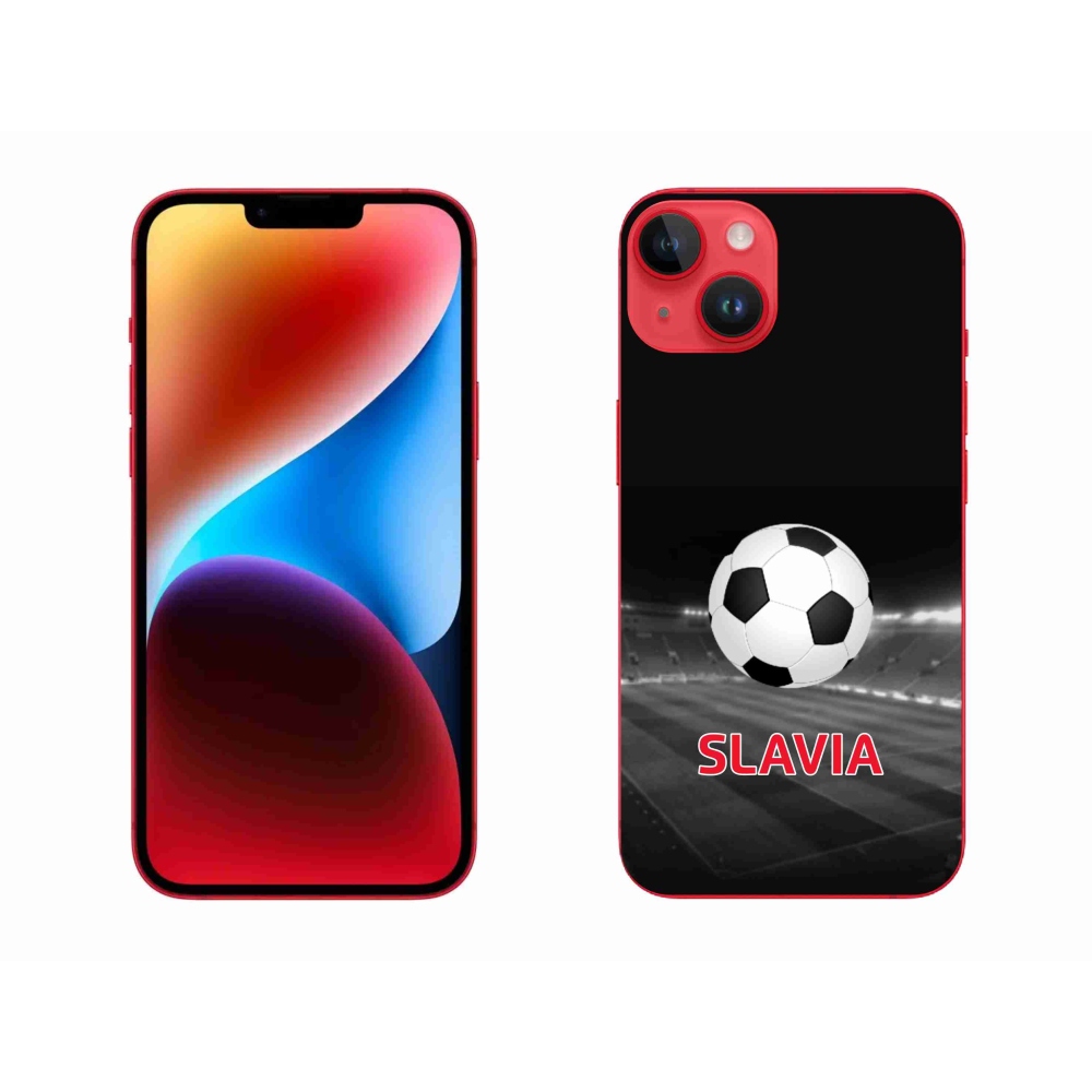 Gelový kryt mmCase na iPhone 14 Plus - slavia