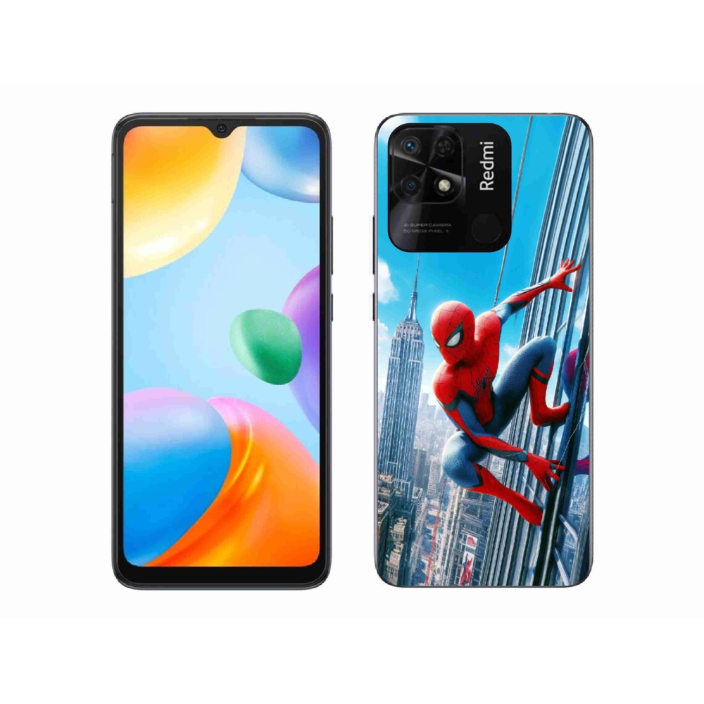 Gelový kryt mmCase na Xiaomi Redmi 10C - spiderman
