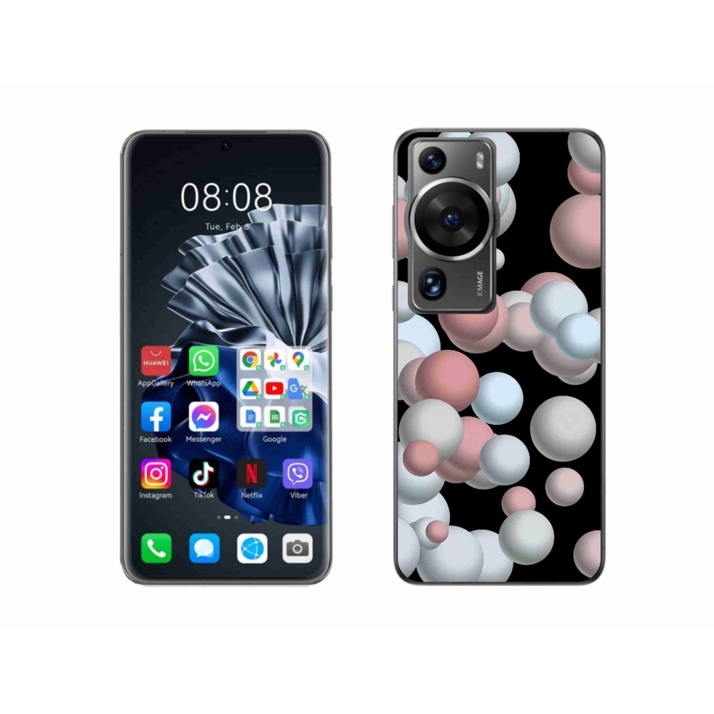 Gelový kryt mmCase na Huawei P60 Pro - abstraktní motiv 27
