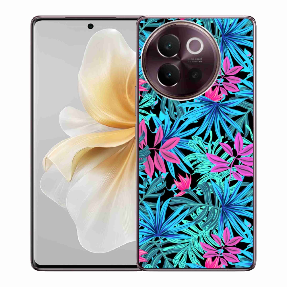 Gelový kryt mmCase na Vivo V40 Lite 5G - květiny 3