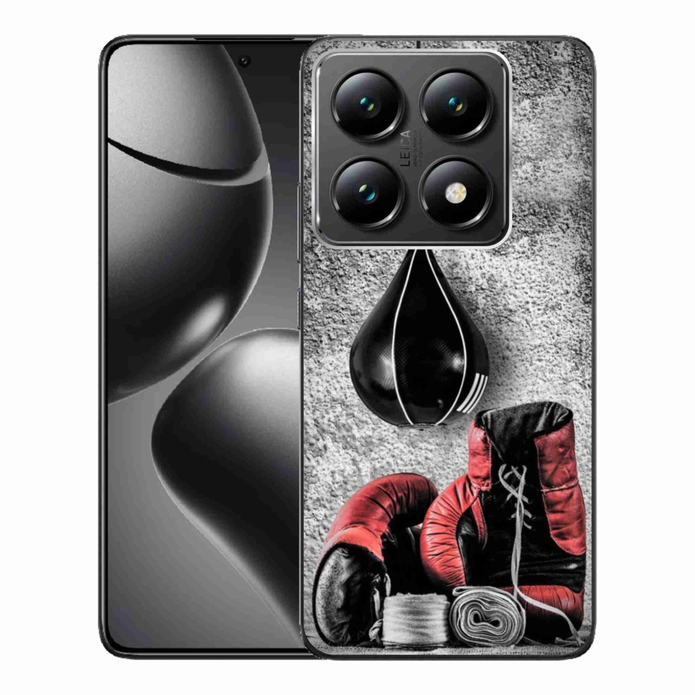 Gelový kryt mmCase na Xiaomi 14T Pro - boxovací pytel a rukavice