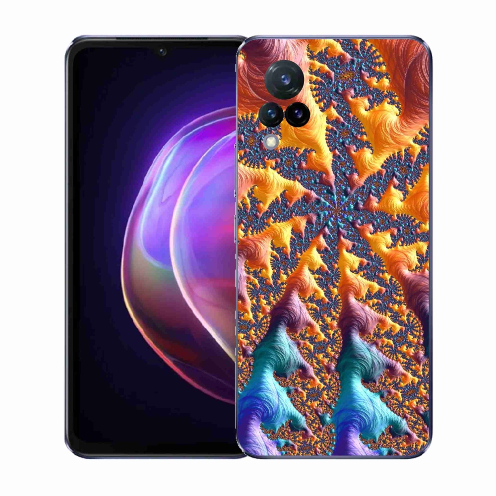 Gelový kryt mmCase na Vivo V21 4G/5G - abstraktní motiv 23