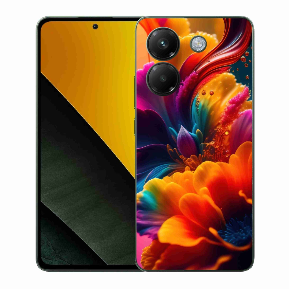 Gelový kryt mmCase na Xiaomi Poco M7 Pro 5G - abstraktní motiv 2