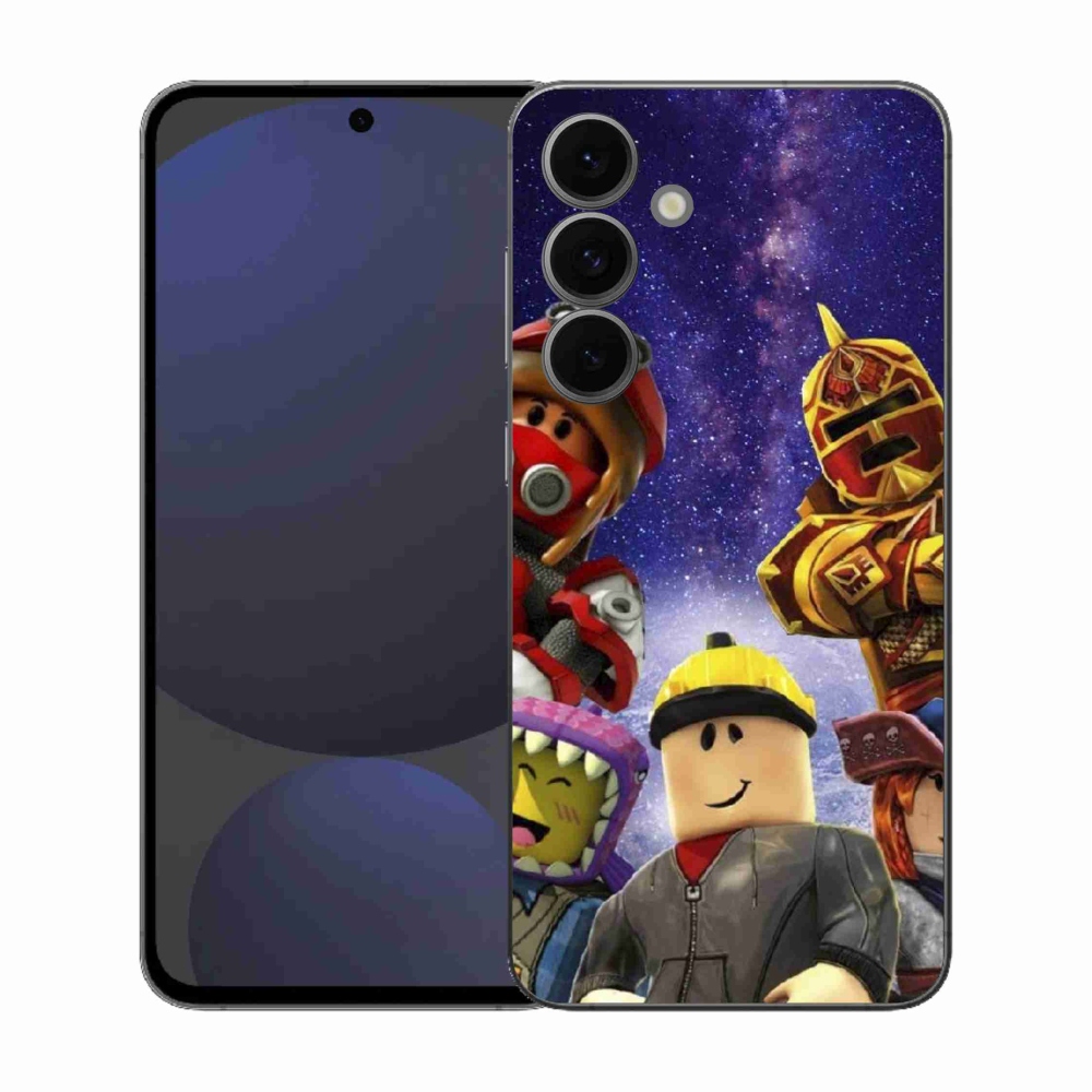 Gelový kryt mmCase na Samsung Galaxy S25 FE - roblox 3