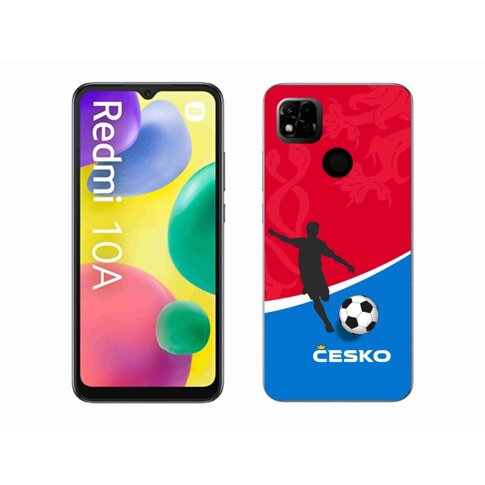 Gelový kryt mmCase na Xiaomi Redmi 10A - fotbal Česko