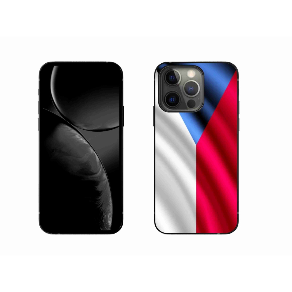 Gelový kryt mmCase na mobil iPhone 13 Pro 6.1 - česká vlajka