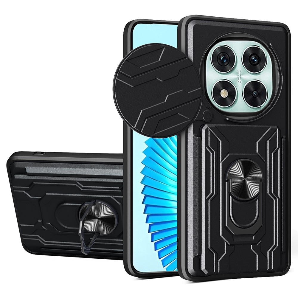 Slider odolný kryt na Xiaomi Redmi Note 14 Pro 5G/Poco X7 5G - černý
