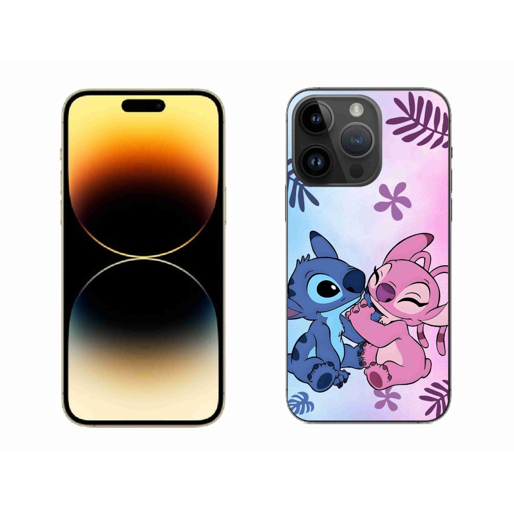 Gelový kryt mmCase na iPhone 14 Pro Max 6.7 - stitch 2