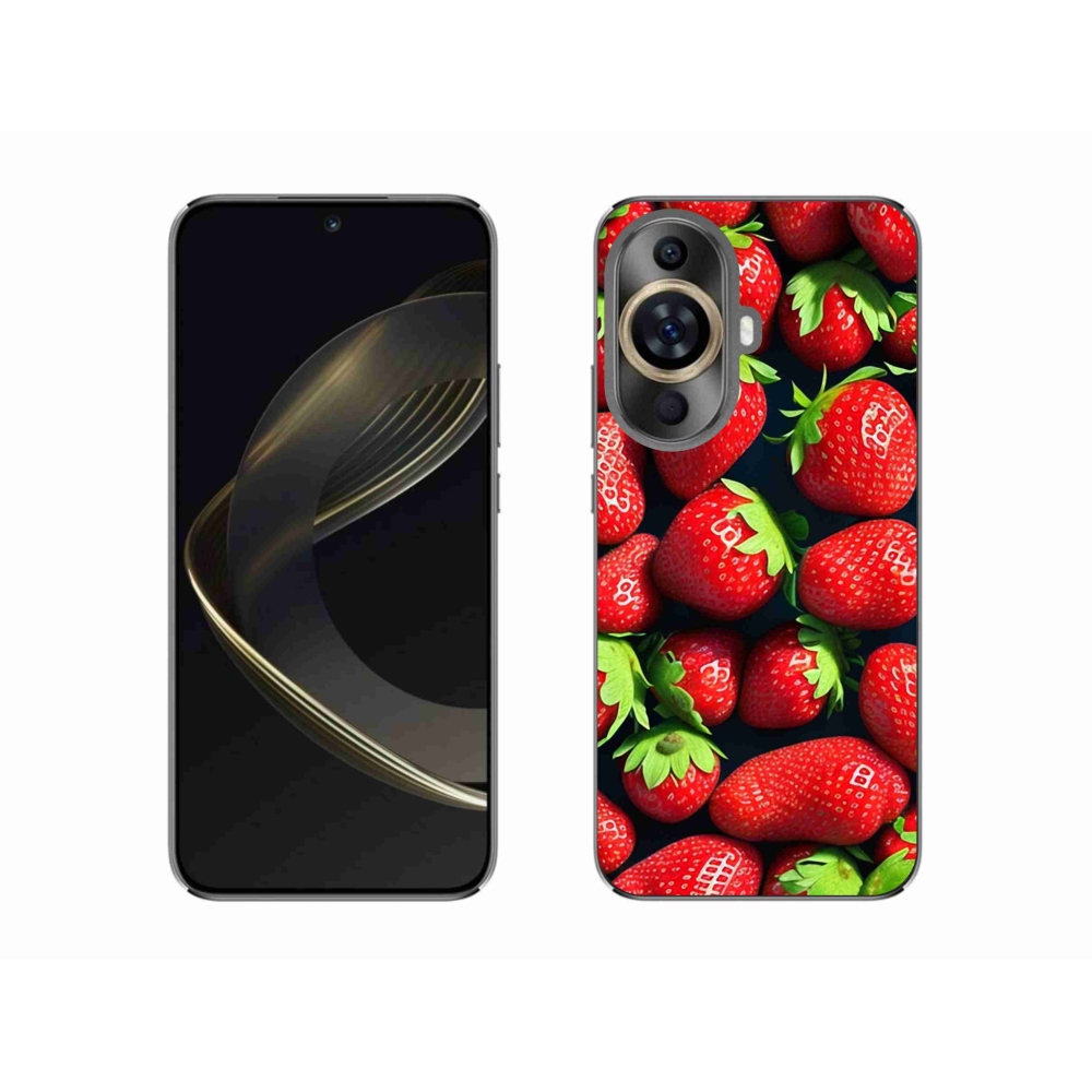 Gelový kryt mmCase na Huawei Nova 11 - jahody