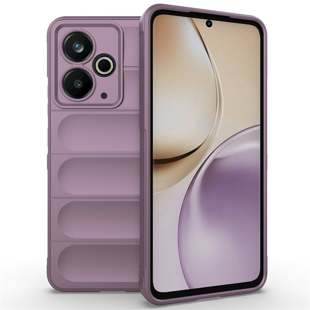 Rugg odolný gelový obal na Realme 14T 5G - světlefialový