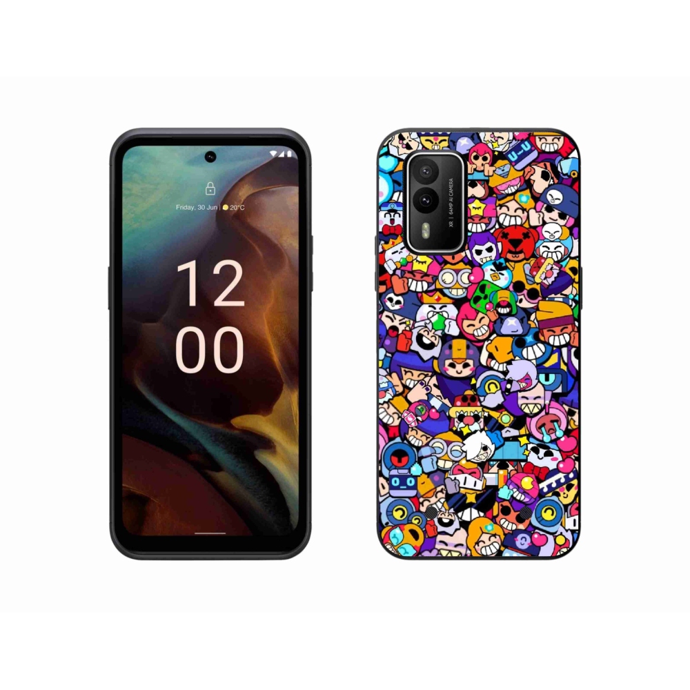 Gelový kryt mmCase na Nokia XR21 - brawl stars 2