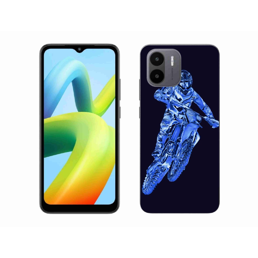 Gelový kryt mmCase na Xiaomi Redmi A1/Redmi A2 - motocross 1