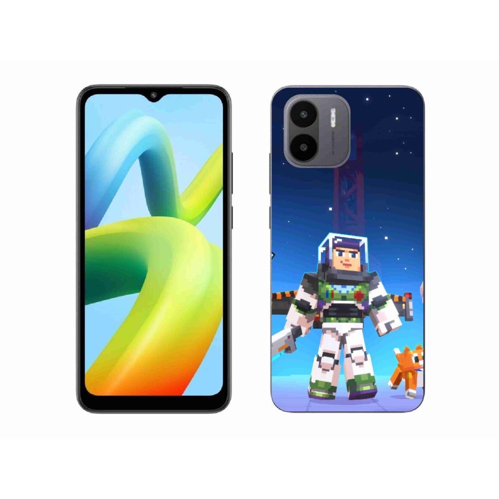 Gelový kryt mmCase na Xiaomi Redmi A1 - minecraft 2