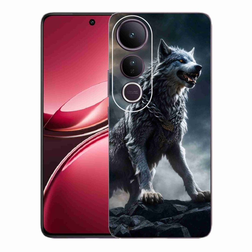 Gelový kryt mmCase na Vivo V50 Lite 4G/5G - vlk 1