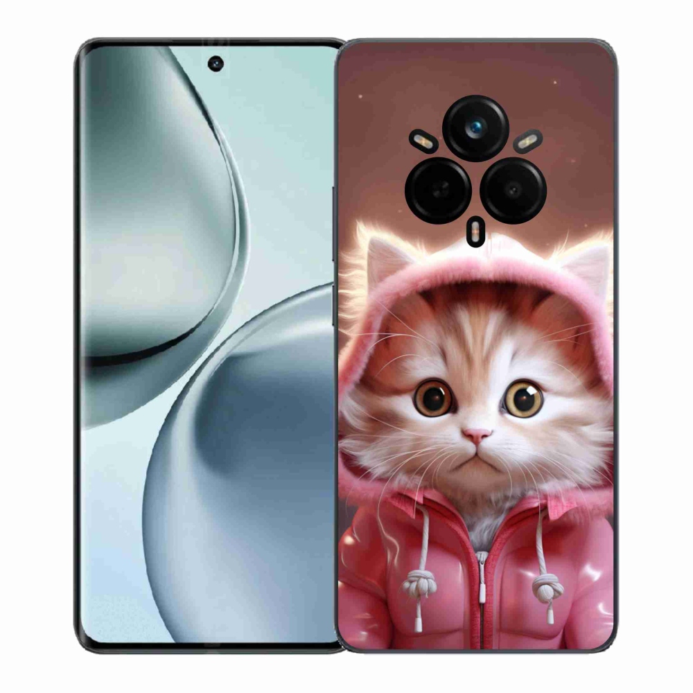 Gelový kryt mmCase na Realme 14 Pro+ 5G - roztomilé kotě 3